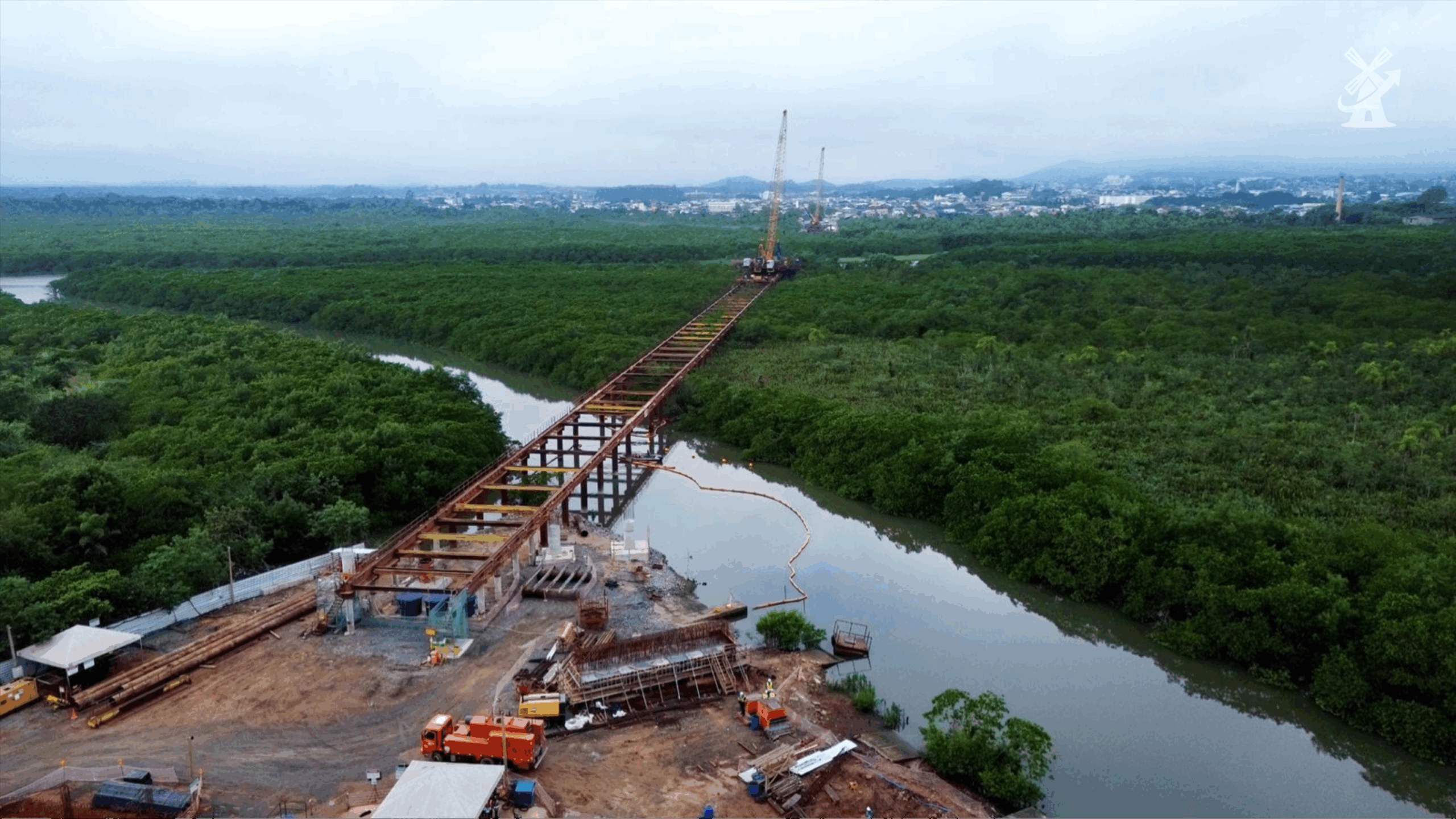 Ponte de quase 1 km em Joinville terá reforço de US$ 30 milhões para obras